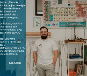 Ivan Gábriš: Vedecké okienko 2.0 – Spoznaj technológie budúcnosti
